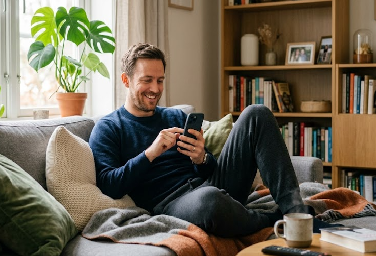 Alimentos naturales ricos en nutrientes para recuperar la energía: frutas, frutos secos, verduras de hoja verde